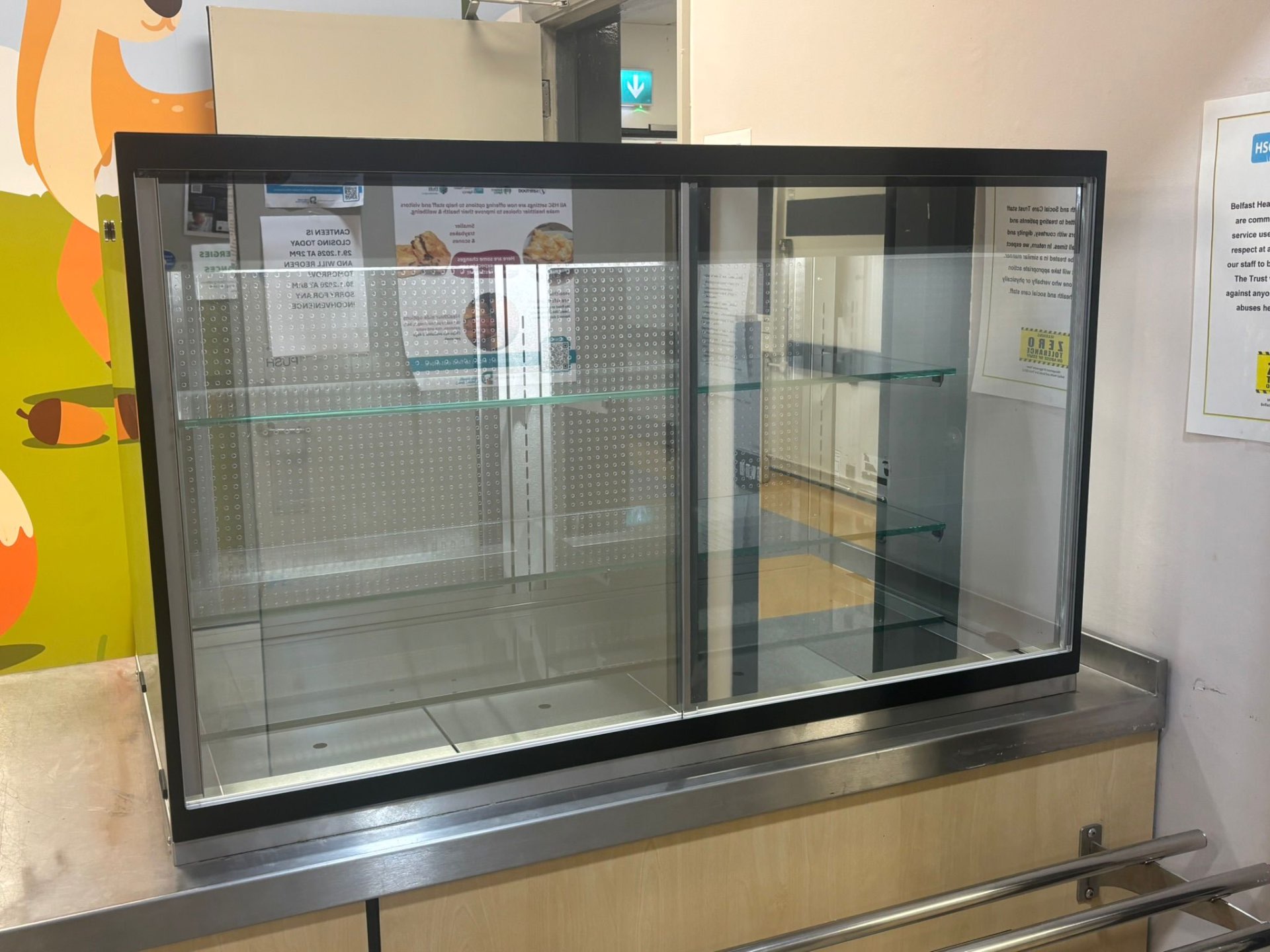 Refrigerated display cabinet service — Canteen, NI